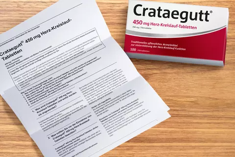Crataegutt Packung mit Packungsbeilage