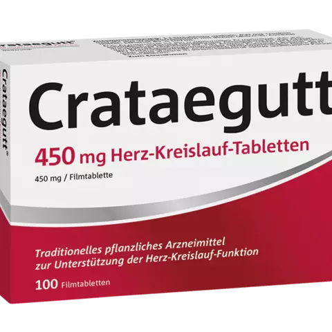 Crataegutt Tabletten 450mg 100 Stück Packshot