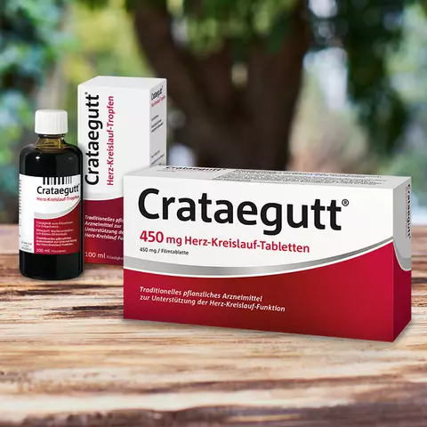 Crataegutt Herz-Kreislauf-Tabletten, Crataegutt Herz-Kreislauf-Tropfen